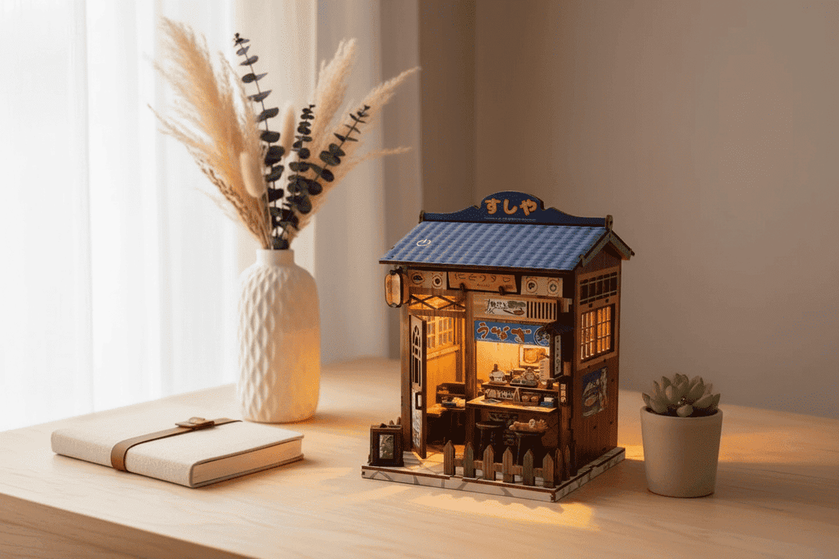 I Spent a Weekend Building a Tiny Sushi Bar — Here's What Happened to My Desk