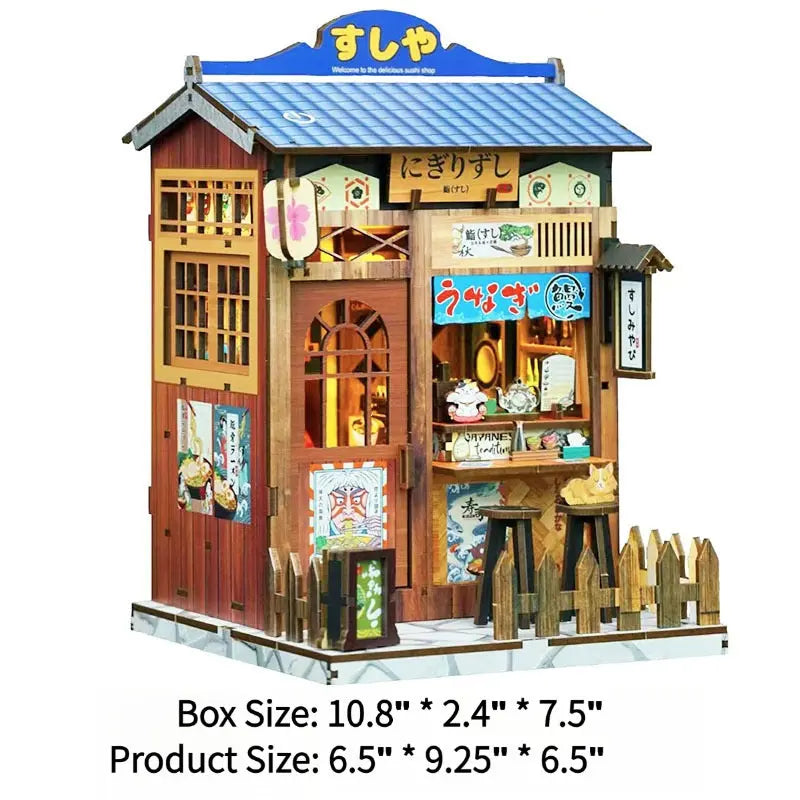 Garden DIY Mini Wooden Model Kit